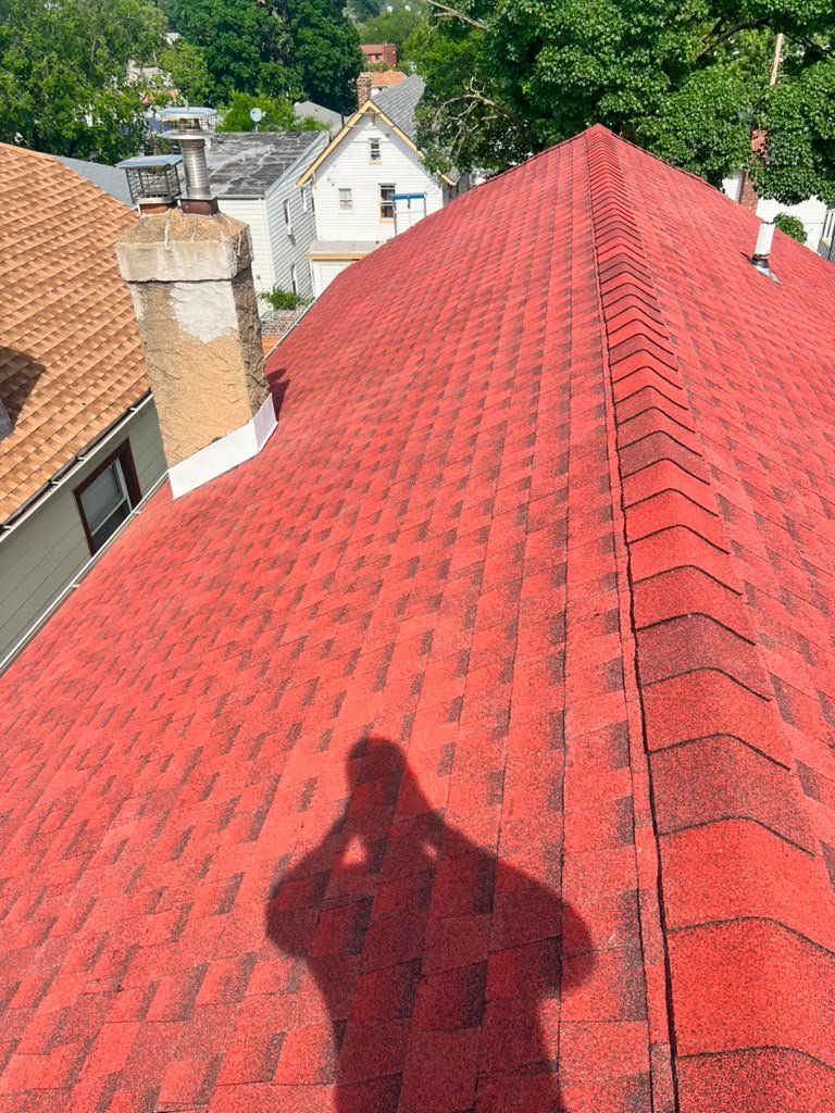 Roof after LEJY Home Improvements completed the project